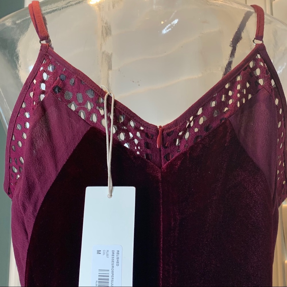 Relished Velvet Midi Dress - Picture 9 of 11